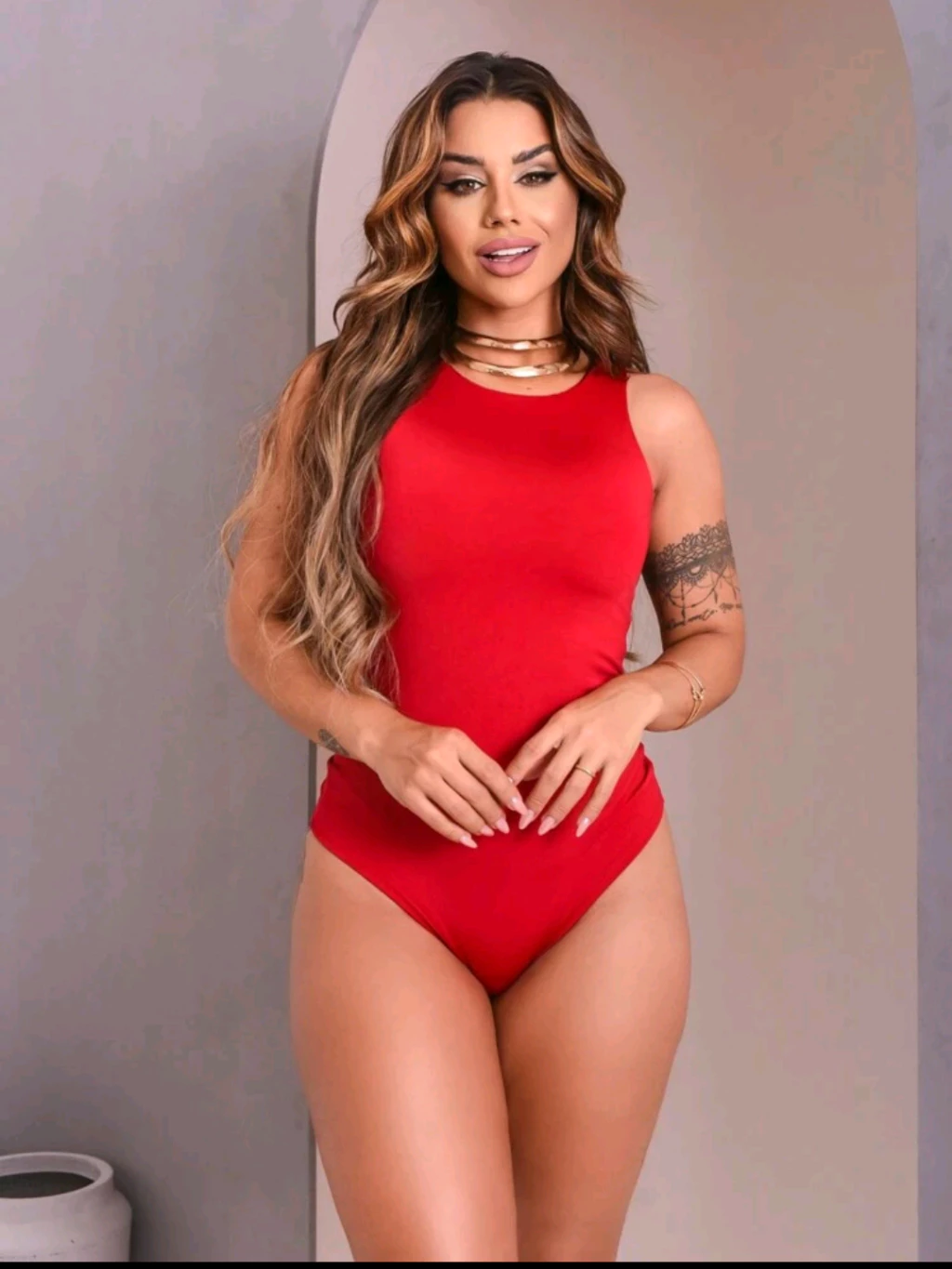 Body Regata Canelado Premium